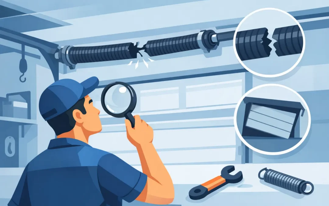 How to Spot Broken Garage Springs Fast