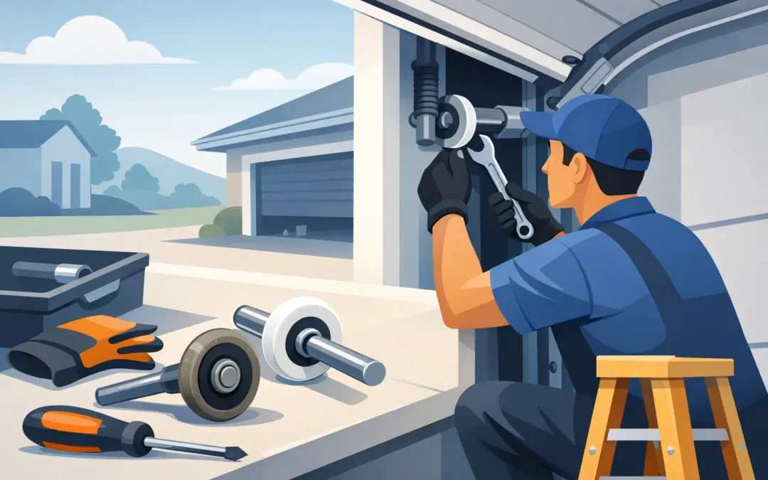 How to Replace Garage Door Rollers Safely