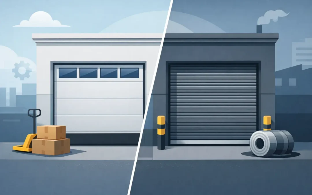 Sectional Door vs Rolling Steel: Which Fits?