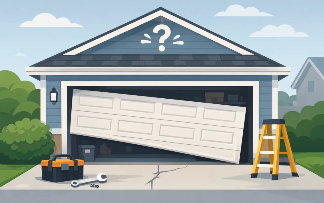 Why Is My Garage Door Crooked?