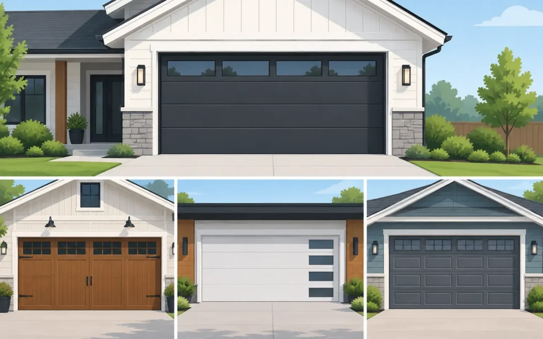 Residential Overhead Door Styles That Fit Your Home
